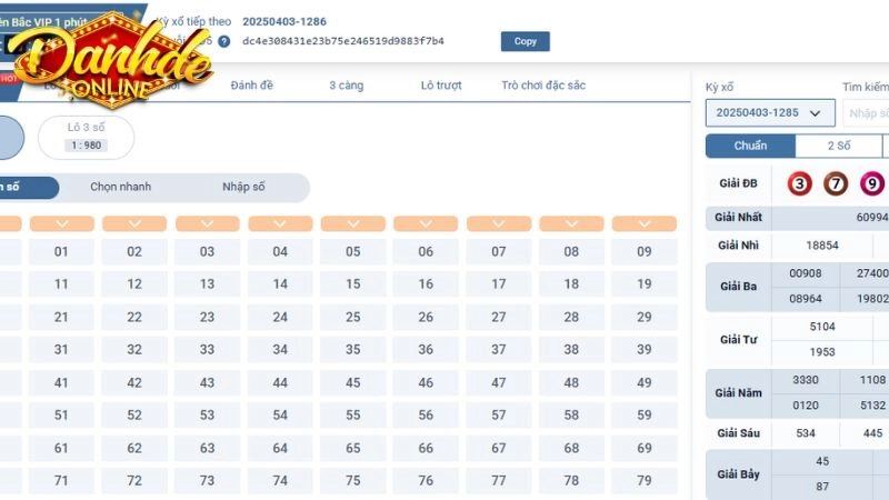 Hướng dẫn chi tiết cách chơi lô đề tại Zbet